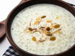 sabudana kheer