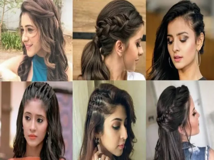 Hairstyle For Kurti