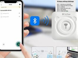Portable smart printer