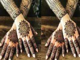 Tikki Mehndi Designs
