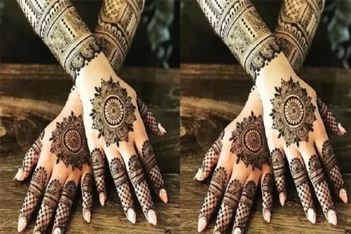 Tikki Mehndi Designs