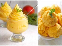 Mango Ice Cream