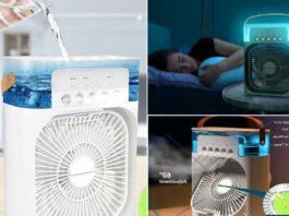 Mist Fan With Water Spray