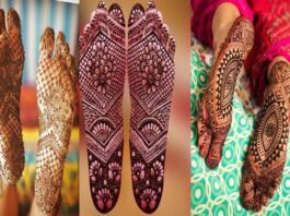 तलवों में मेहंदी लगाने का है trend