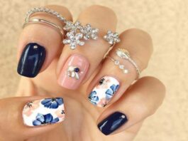 Gliter Nail Art