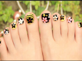 Feet Nail Art Designs