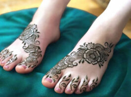 Mehndi Designs For Feet