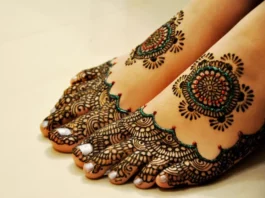 Feet Mehndi Designs