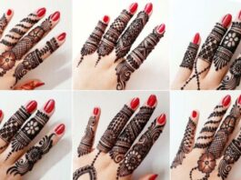 Finger Mehndi Designs