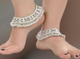 Silver Gota Ghunghru Payal