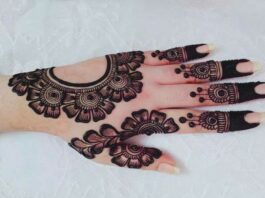 Back Hand Mehndi Designs