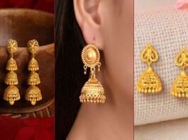 Latest Gold Jhumka