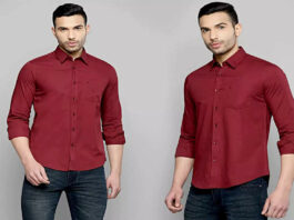 Maroon Shirts For Man