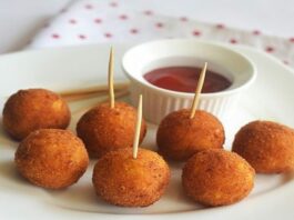 Cheese Corn Balls: