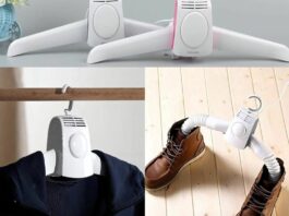 Portable Electric Clothes Dryer Hanger