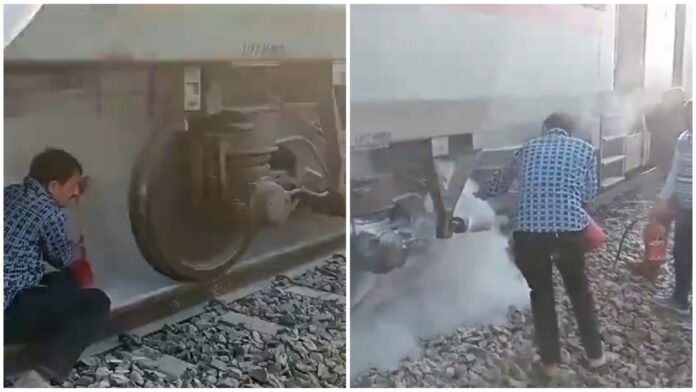 Himgiri Express fire news