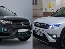 Tata Nexon VS  Maruti Suzuki Brezza, auto news, cars under 10 lakhs, tata cars 