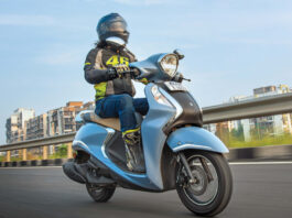 Yamaha Fascino 125 Fi Hybrid, Yamaha scooters, scooters under 80000, auto news