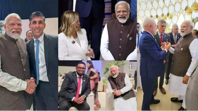 COP28 शिखर सम्मेलन: पीएम मोदी ने कई देशों के प्रमुखों से की मुलाकात