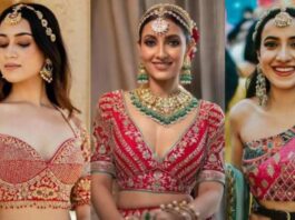 Bridal Lehenga Blouse Design