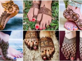 Foot Mehndi Design