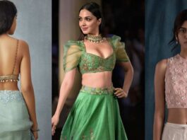Sleeveless Blouse Design