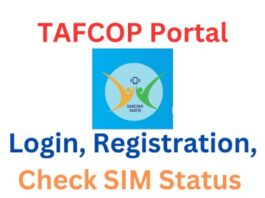 Tafcop Portal 2024
