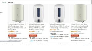 Geyser Discount Offer