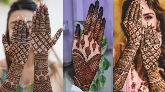 latest Bridal Mehndi Design