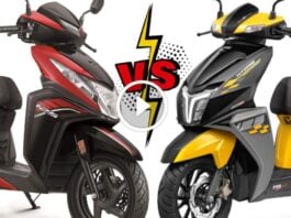 Honda Dio 125, TVS Ntorq 125