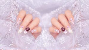 Nail Art For Rose Day