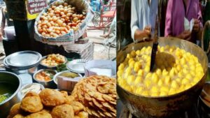 Street Food On Valentine Day