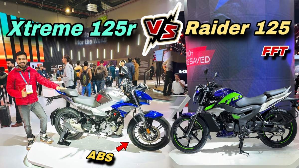 TVS Raider 125 VS Hero Xtreme 125R
