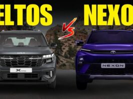 Tata Nexon Vs Kia Seltos
