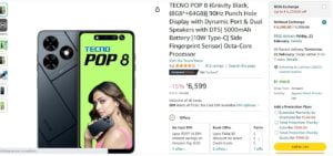 Tecno Pop 8