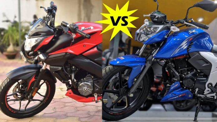 apache rtr 160 4v vs pulsar ns 160