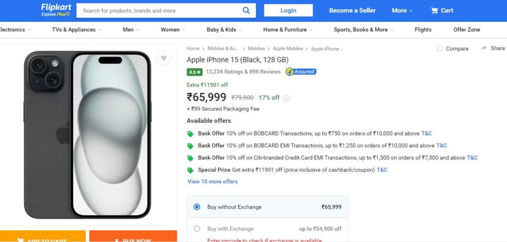Apple iPhone 15