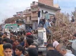 Shamli : गन्ने के ट्रक के नीचे दबने से 3 की मौत, दो गंभीर रूप से घायल!