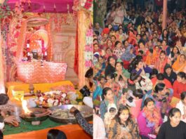 Shamli : Devotees danced to the hymns in Baba Mahakaleshwar Sankirtan, the tableaus of Shiva Tandav and Mahakaal also enthralled the mind!
