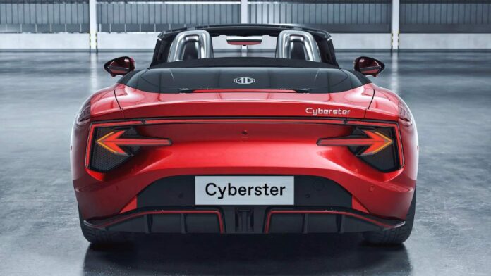 MG Cyberster launch know price features mileage full details