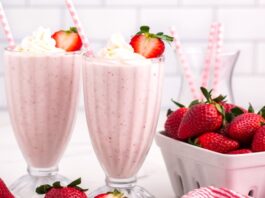 Strawberry Milk Shake Recipe