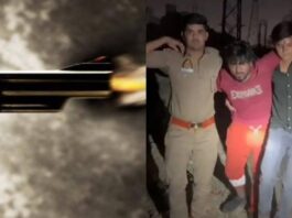 Kanpur: Husband accused of murdering wife arrested in police encounter, young man had run away from home after stabbing him