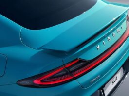 Xiaomi SU7 ev car