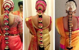 South Indian Bridal Hair Style