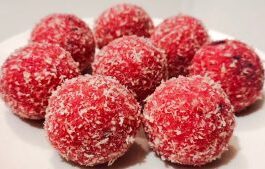 Coconut Rose Laddu