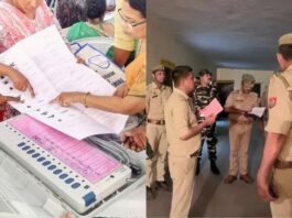 up-lok-sabha-election-2024-tight-security-arrangements-from-ground-to-air-18000-soldiers-deployed-at-1411-polling-stations-in-kanpur