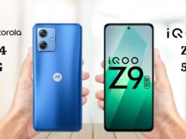 Moto g64 5G vs iQoo Z9 5G