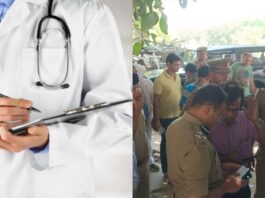 kanpur-doctor-dies-after-falling-from-roof-of-medical-college-police-embroiled-in-murder-accident