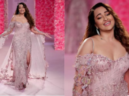Sonakshi Sinha walks the ramp after wedding