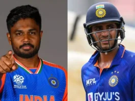 Sanju Samson replaces injured Shubman Gill